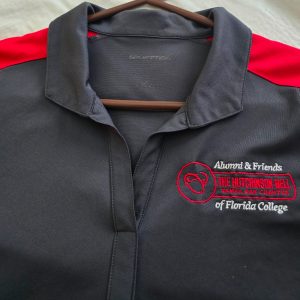 TBCHB polo shirt – Womens – Gray/Red